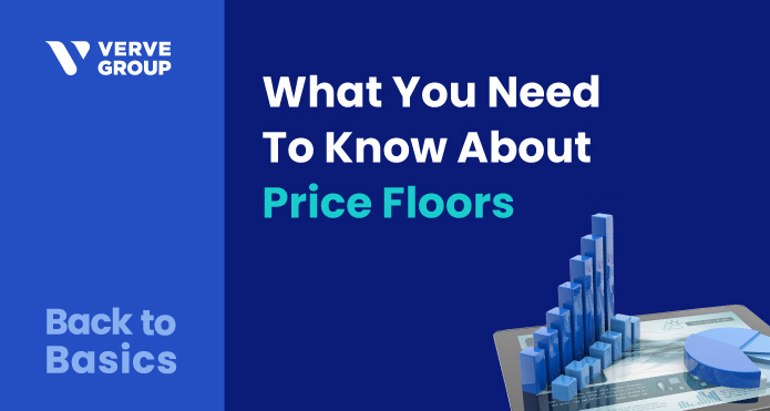 Blue graphic with text "What you need to know about price floors" for article about programmatic advertising and bidding strategies