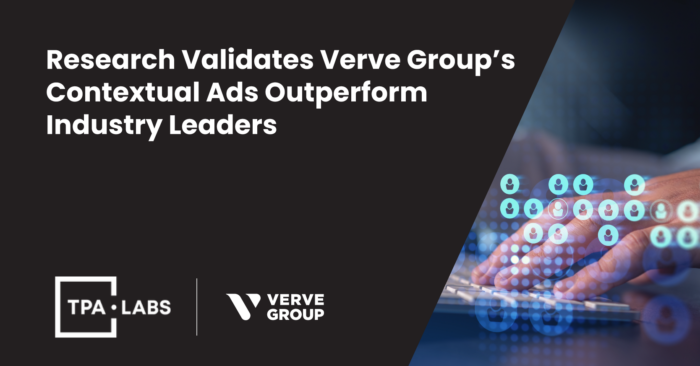 Research: Verve’s Contextual Targeting Outperforms Industry Leaders in Test