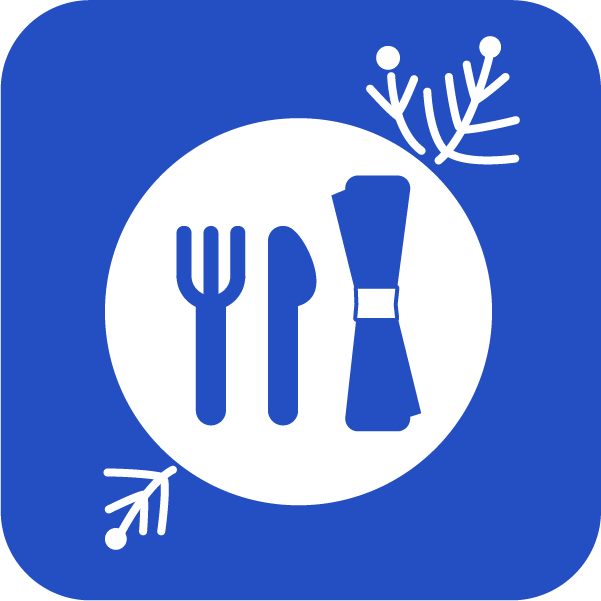 icon representing holiday food and recipe ad inventory for programmatic PMP deals