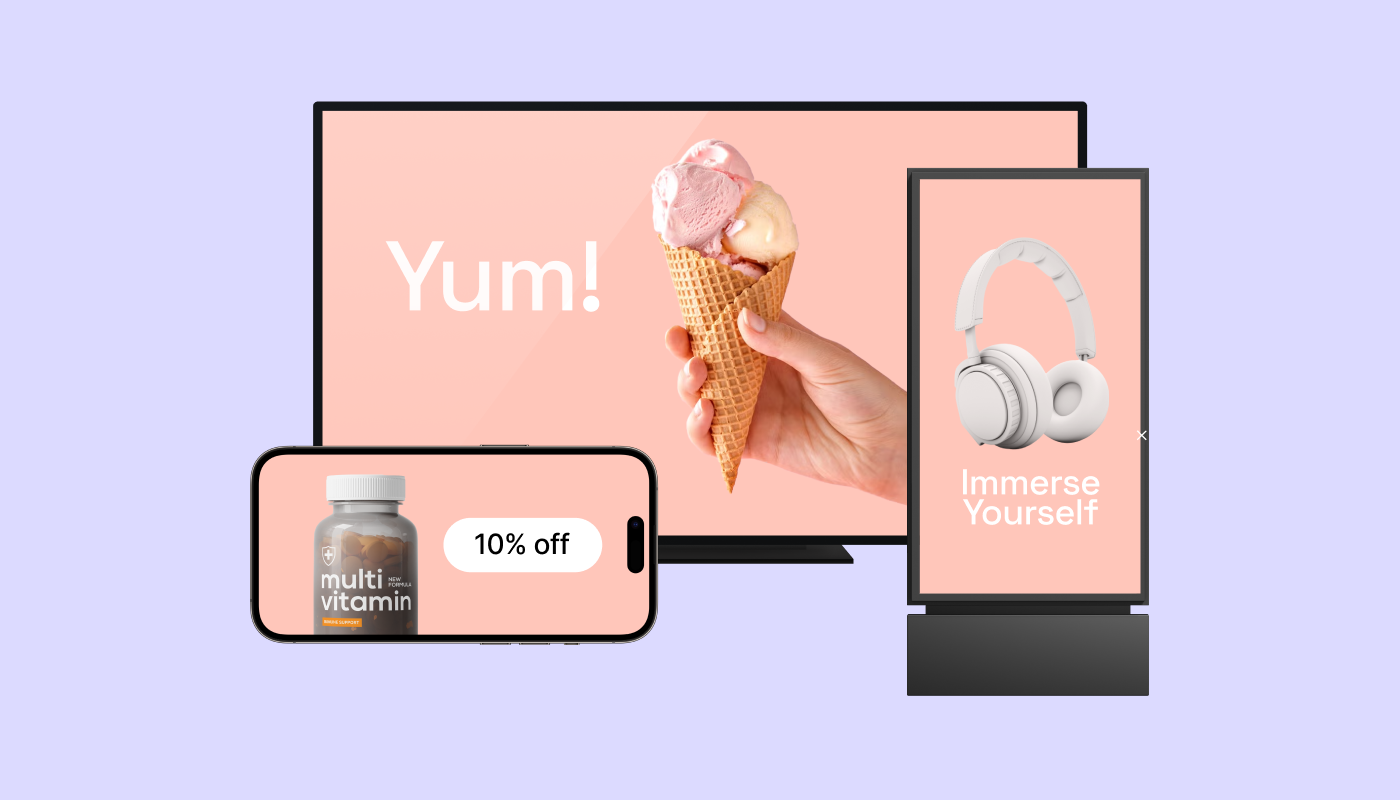 Ad format FAQ: What’s most effective for mobile, CTV, and DOOH?