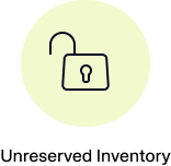 Unreserved inventory for open auction