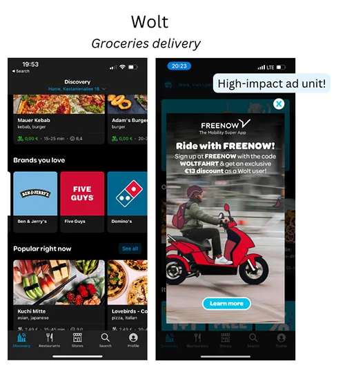 Retail media online ad