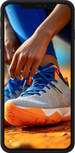 Interstitial video ad mockup