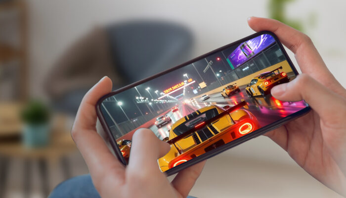 In-game mobile ad mockup