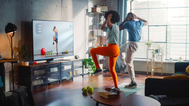 CTV fitness and lifestyle package